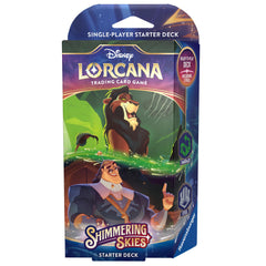 Disney Lorcana: Shimmering Skies - Starter Deck (Emerald & Steel) | Devastation Store