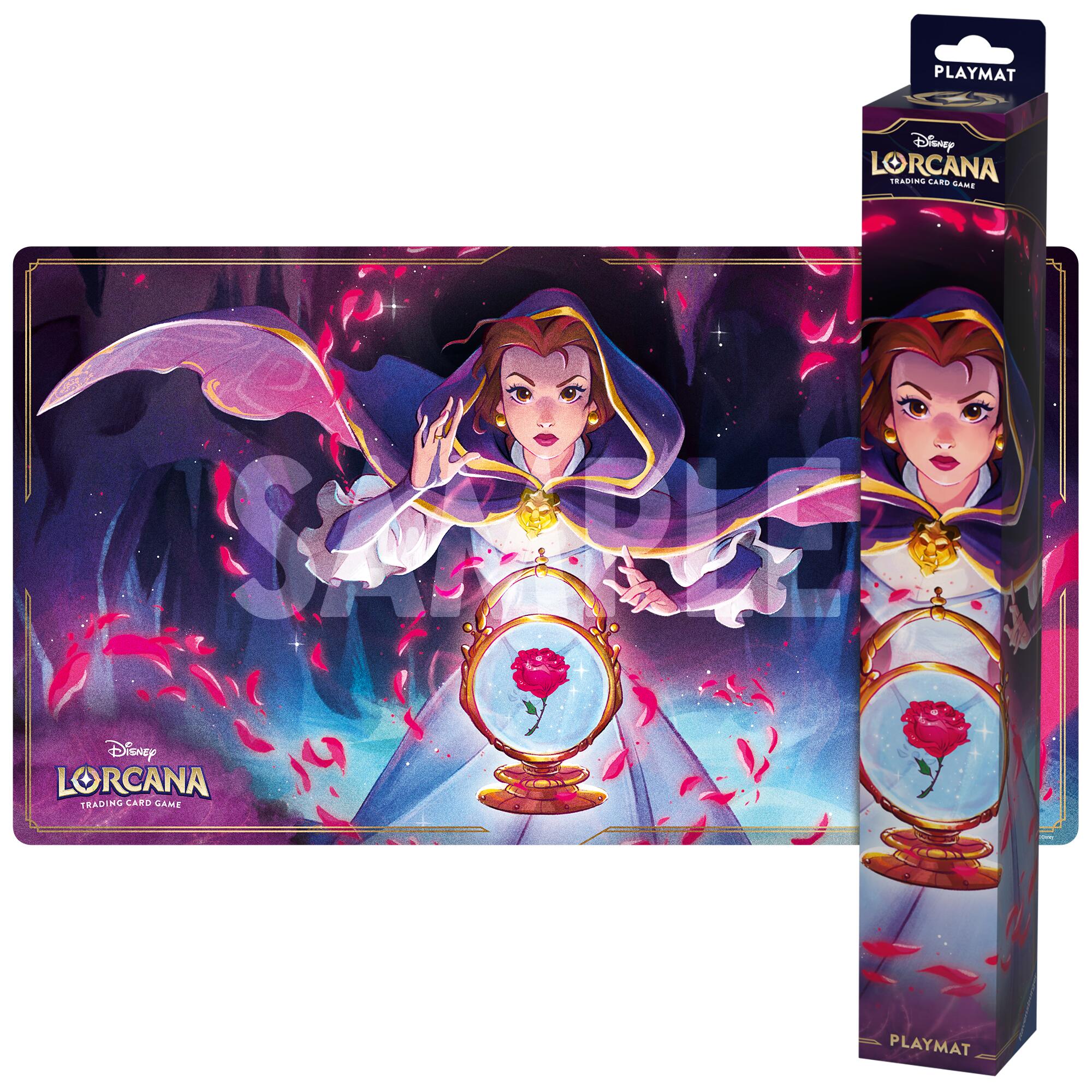 Disney Lorcana: Playmat (Belle - Accomplished Mystic) | Devastation Store