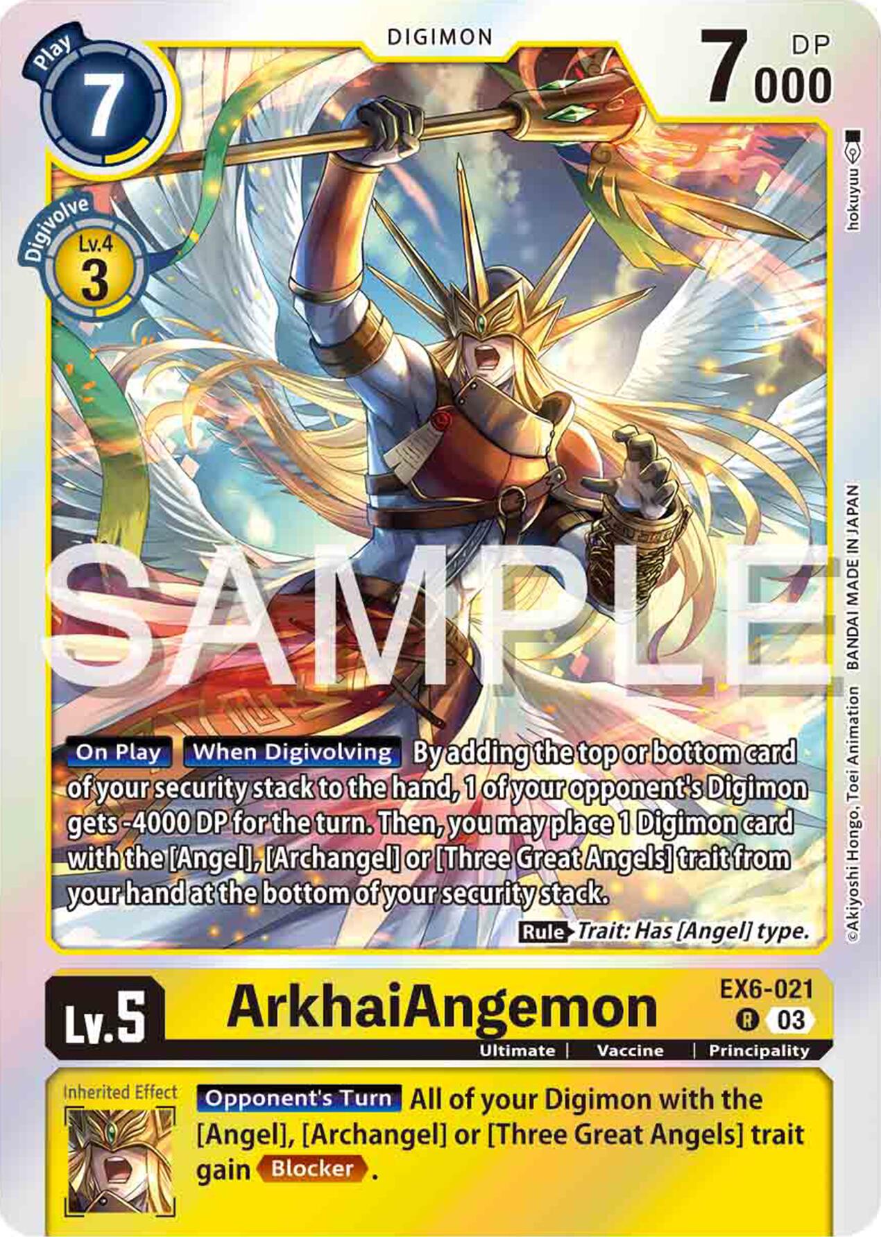 ArkhaiAngemon [EX6-021] [Infernal Ascension] | Devastation Store