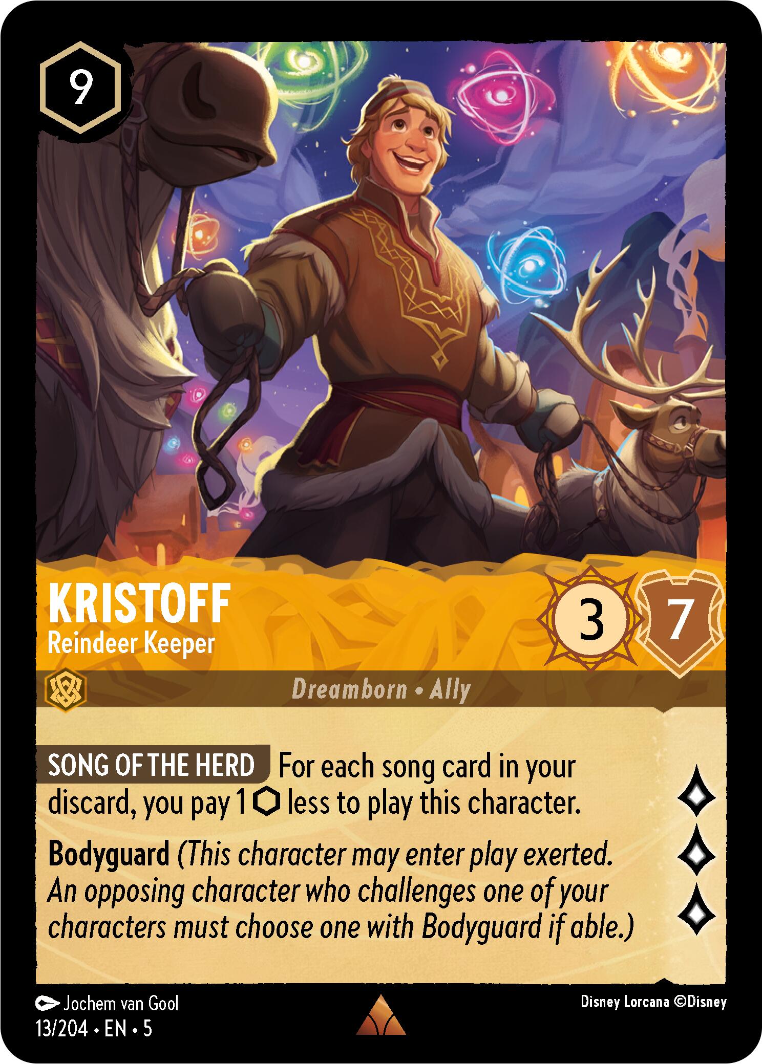 Kristoff - Reindeer Keeper (13/204) [Shimmering Skies] | Devastation Store