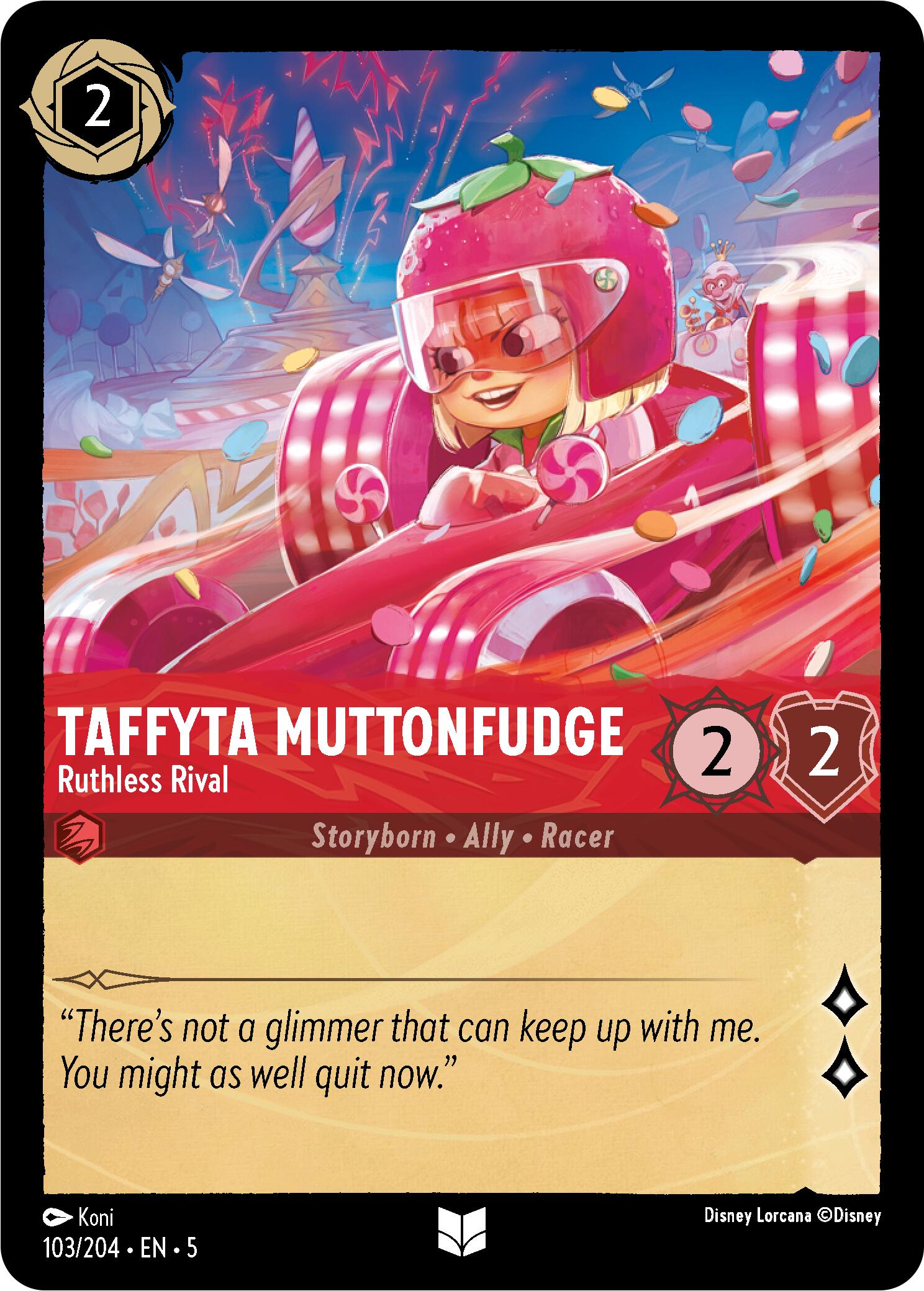 Taffyta Muttonfudge - Ruthless Rival (103/204) [Shimmering Skies] | Devastation Store