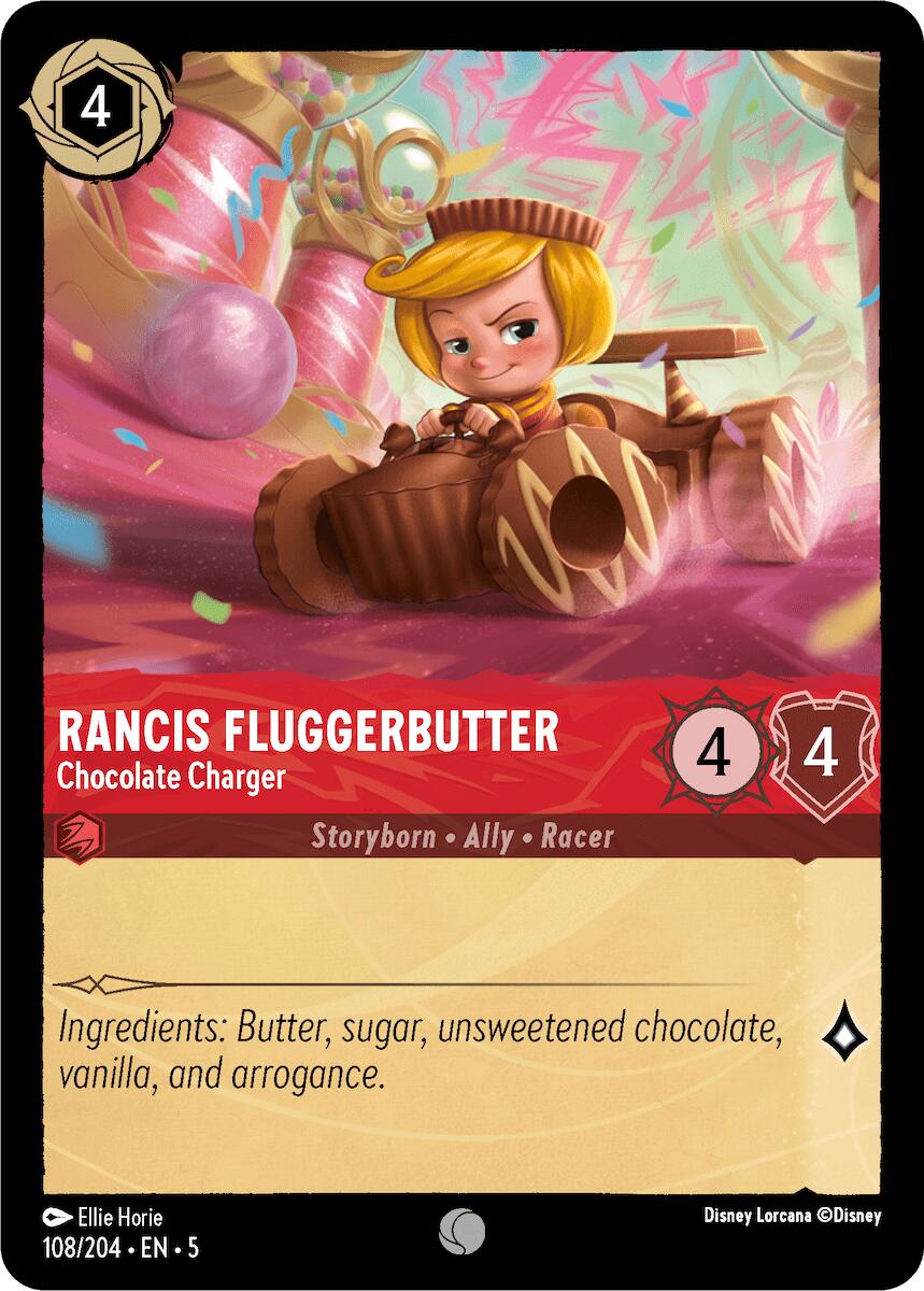 Rancis Fluggerbutter - Chocolate Charger (108/204) [Shimmering Skies] | Devastation Store