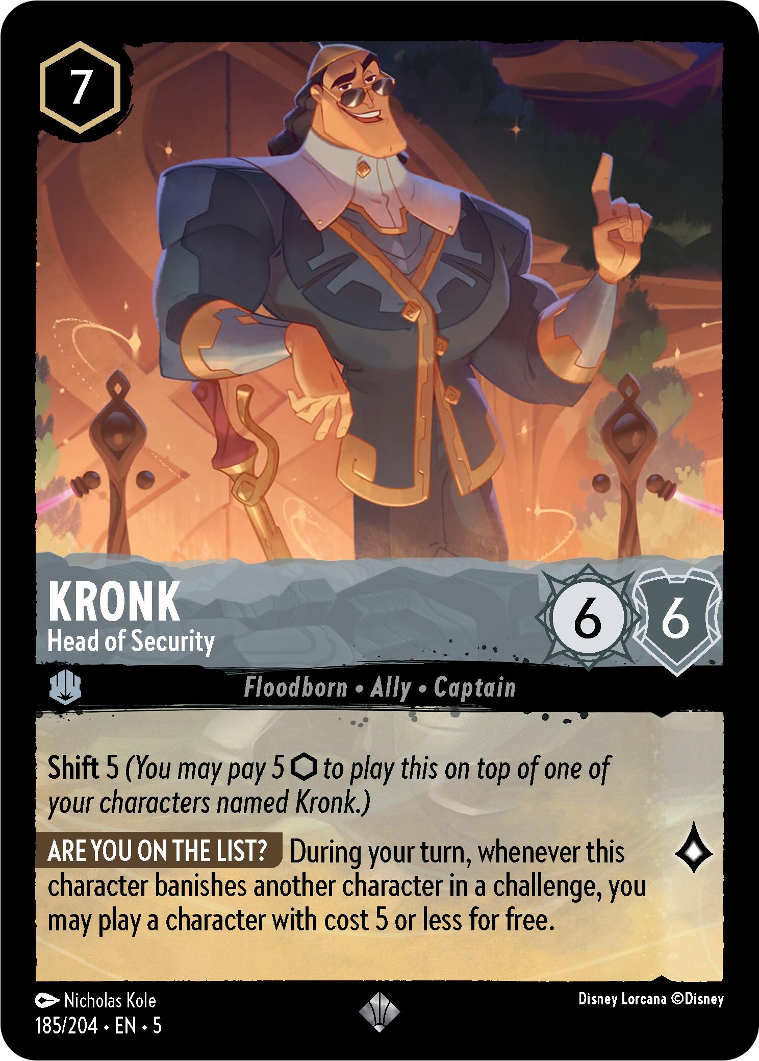 Kronk - Head of Security (185/204) [Shimmering Skies] | Devastation Store