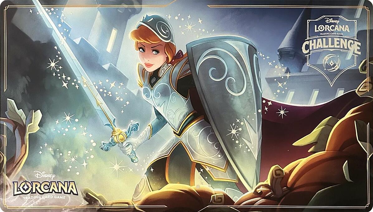 Disney Lorcana: Foil Playmat (Cinderella - Stouthearted) (Disney Lorcana Challenge) | Devastation Store