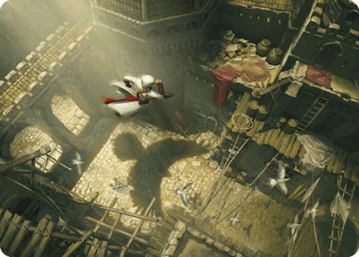 Rooftop Bypass Art Card [Assassin's Creed Art Series] | Devastation Store
