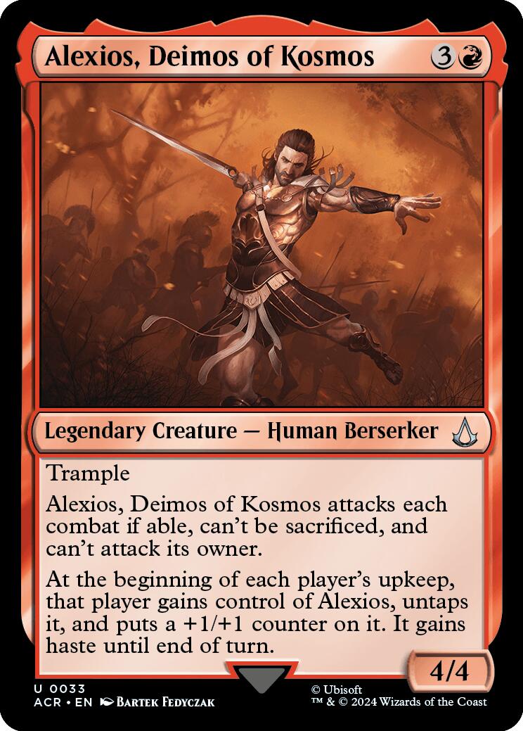Alexios, Deimos of Kosmos [Assassin's Creed] | Devastation Store