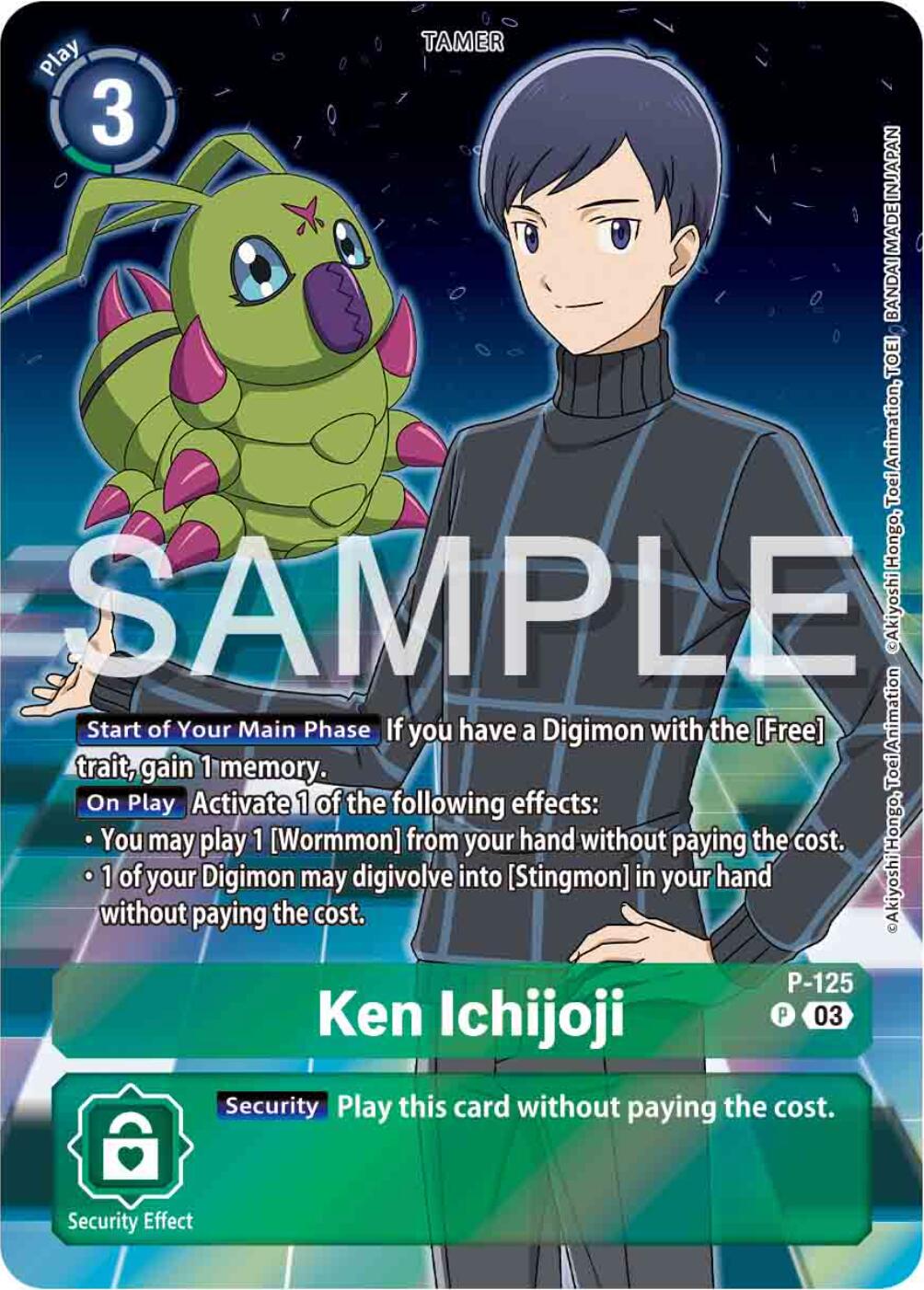 Ken Ichijoji [P-125] (Digimon Adventure 02: The Beginning Set) [Promotional Cards] | Devastation Store