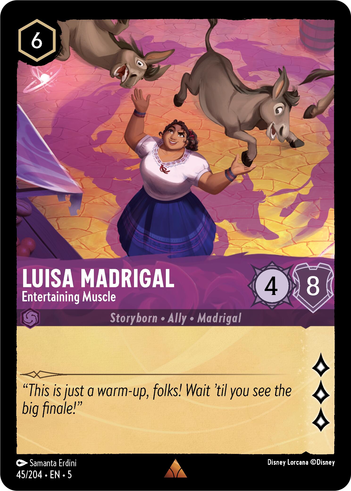 Luisa Madrigal - Entertaining Muscle (45/204) [Shimmering Skies] | Devastation Store