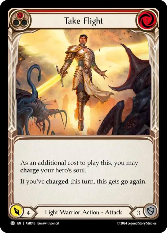 Take Flight (Red) [ASB013] (Armory Deck: Boltyn) | Devastation Store