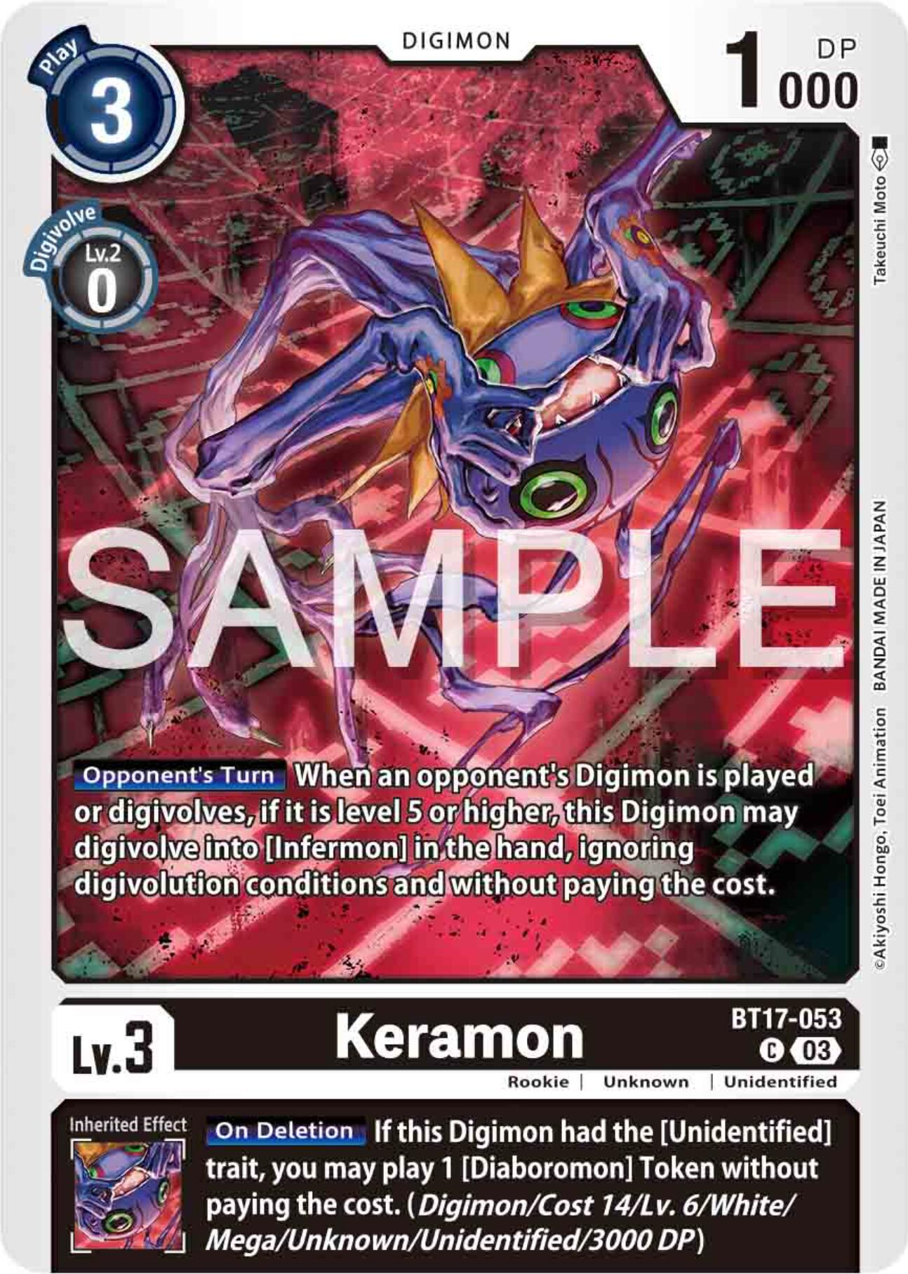 Keramon [BT17-053] [Secret Crisis] | Devastation Store