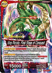 King Piccolo // King Piccolo, Final Stage of Conquest (BT25-002) [Legend of the Dragon Balls Prerelease Promos] | Devastation Store