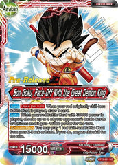 Son Goku // Son Goku Face-Off With the Great Demon King (BT25-001) [Legend of the Dragon Balls Prerelease Promos] | Devastation Store