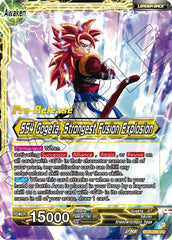 SS4 Son Goku & SS4 Vegeta // SS4 Gogeta, Strongest Fusion Explosion (BT25-098) [Legend of the Dragon Balls Prerelease Promos] | Devastation Store