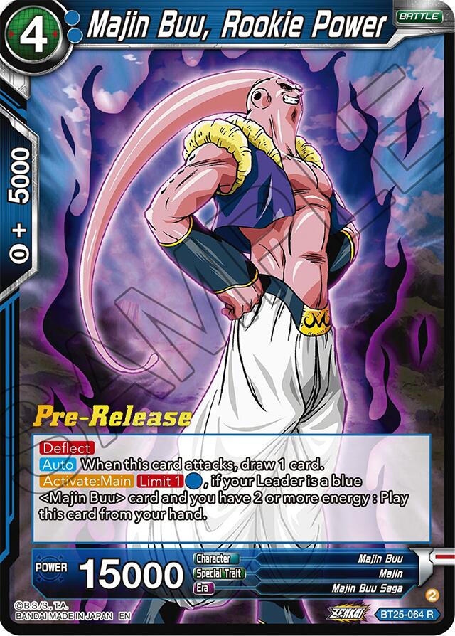 Majin Buu, Rookie Power (BT25-064) [Legend of the Dragon Balls Prerelease Promos] | Devastation Store