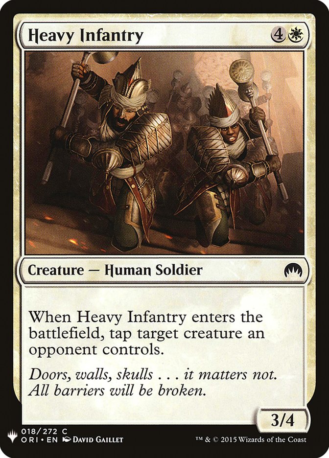 Heavy Infantry [Mystery Booster] | Devastation Store