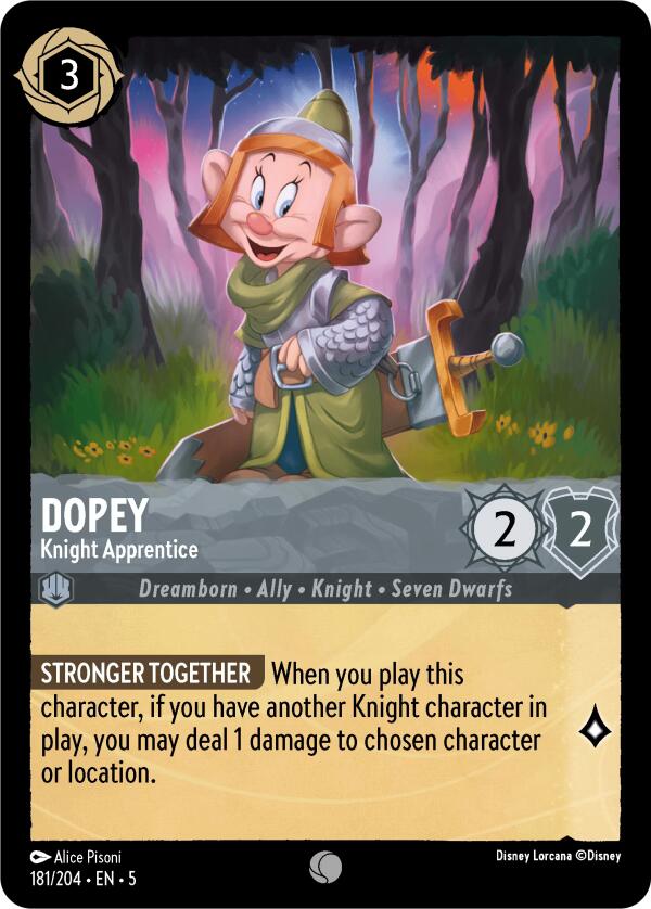 Dopey - Knight Apprentice (186/204) [Shimmering Skies] | Devastation Store