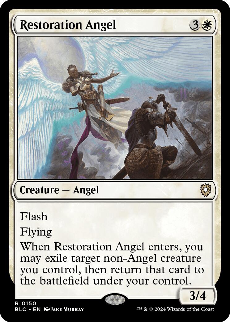 Restoration Angel [Bloomburrow Commander] | Devastation Store