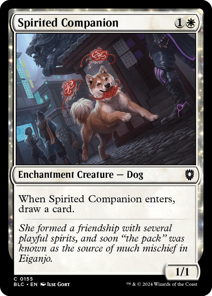 Spirited Companion [Bloomburrow Commander] | Devastation Store
