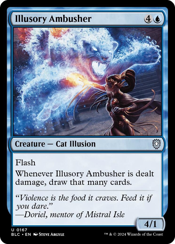 Illusory Ambusher [Bloomburrow Commander] | Devastation Store