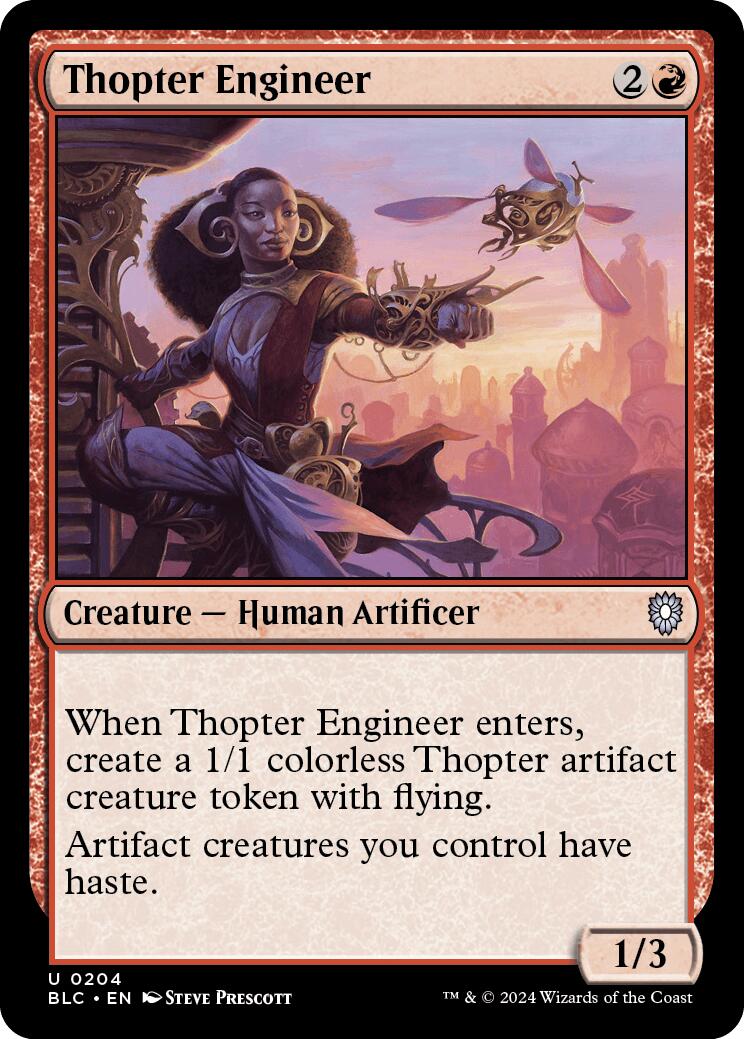 Thopter Engineer [Bloomburrow Commander] | Devastation Store