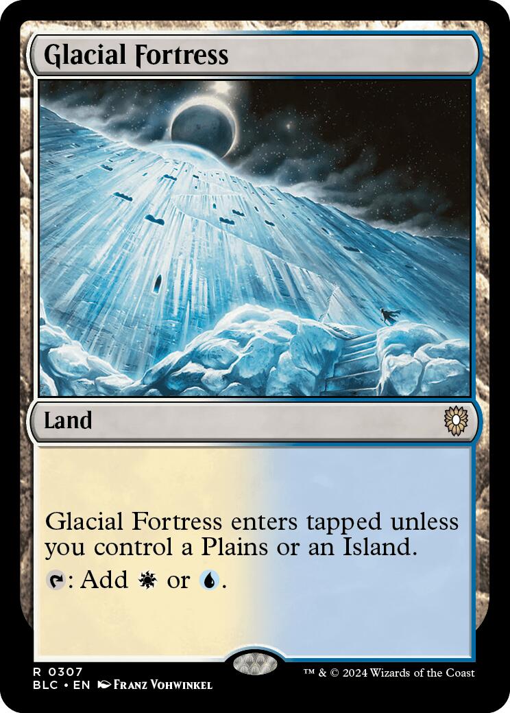 Glacial Fortress [Bloomburrow Commander] | Devastation Store