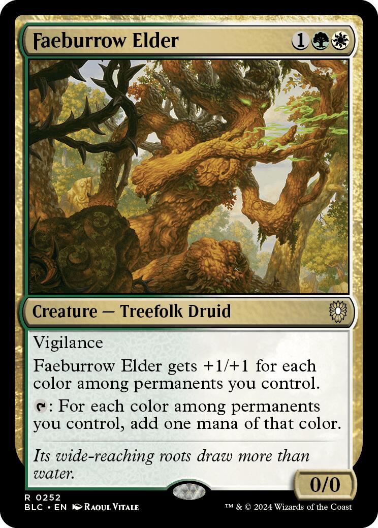 Faeburrow Elder [Bloomburrow Commander] | Devastation Store