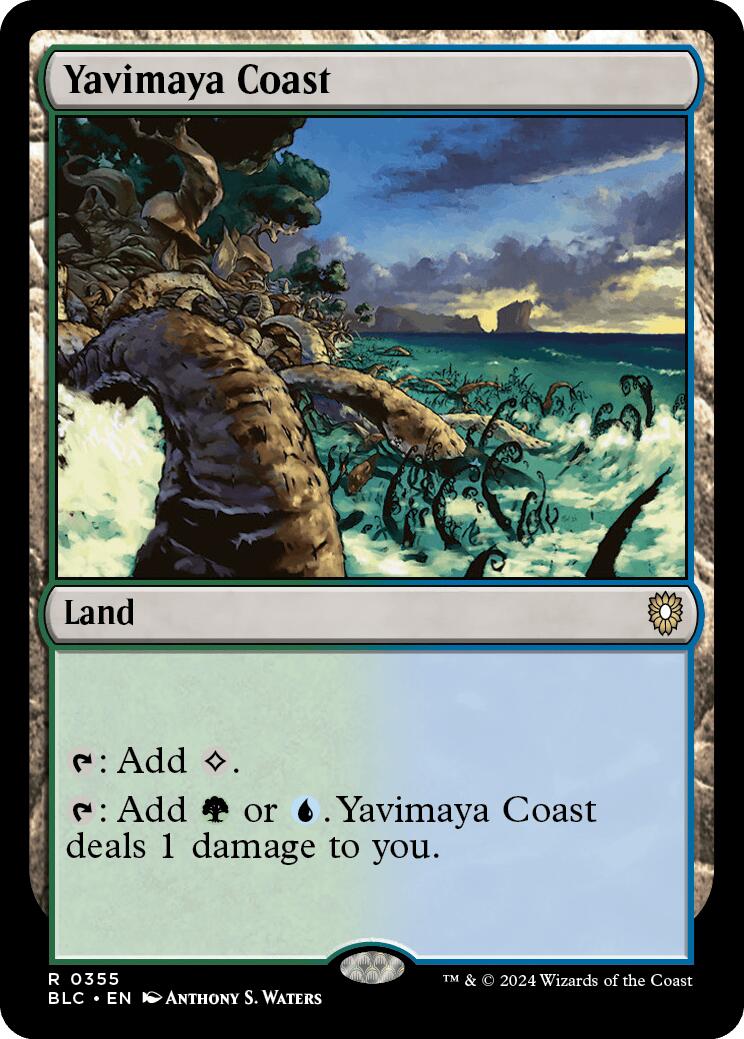 Yavimaya Coast [Bloomburrow Commander] | Devastation Store