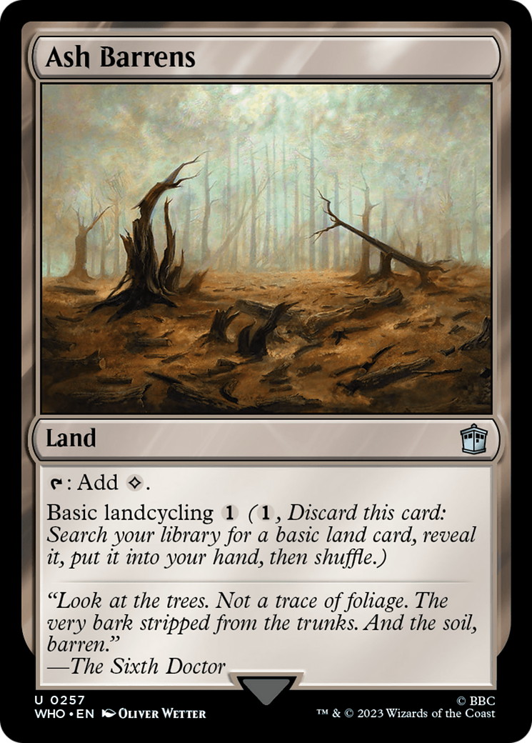 Ash Barrens [Doctor Who] | Devastation Store