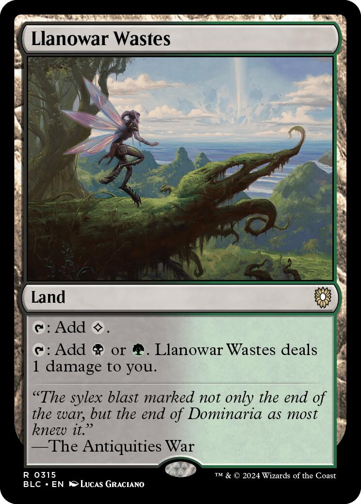 Llanowar Wastes [Bloomburrow Commander] | Devastation Store