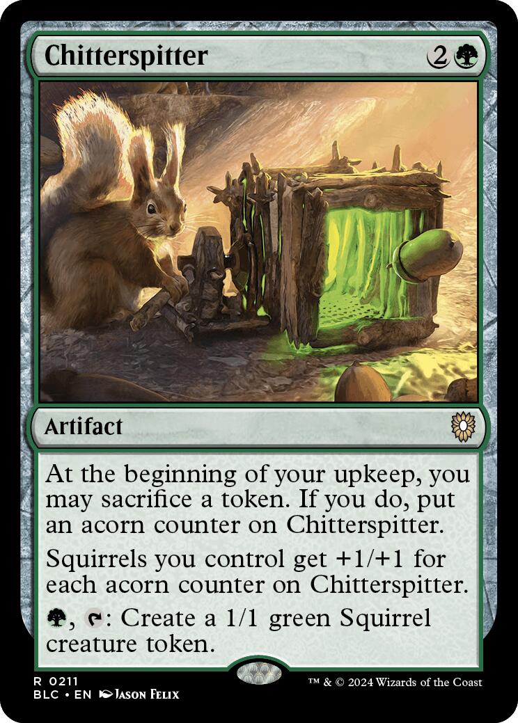 Chitterspitter [Bloomburrow Commander] | Devastation Store