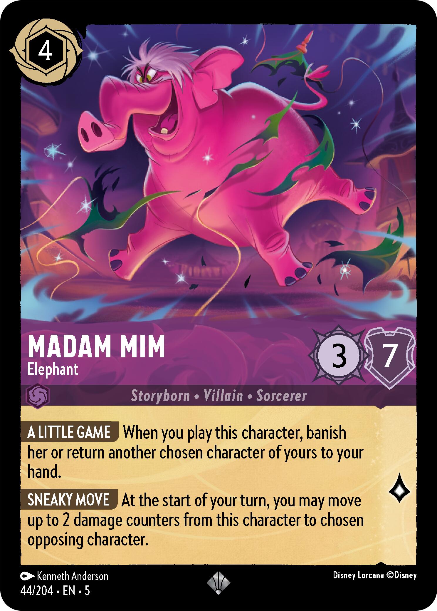 Madam Mim - Elephant (44/204) [Shimmering Skies] | Devastation Store