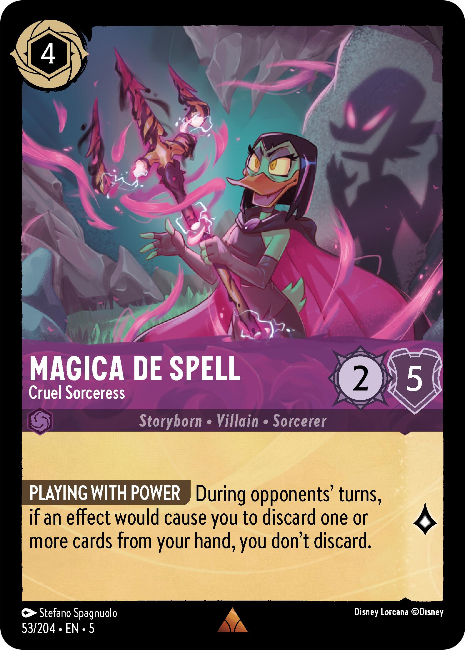 Magica De Spell - Cruel Sorceress (53/204) [Shimmering Skies] | Devastation Store