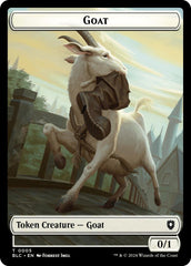 Goat // Wolf (032) Double-Sided Token [Bloomburrow Commander Tokens] | Devastation Store