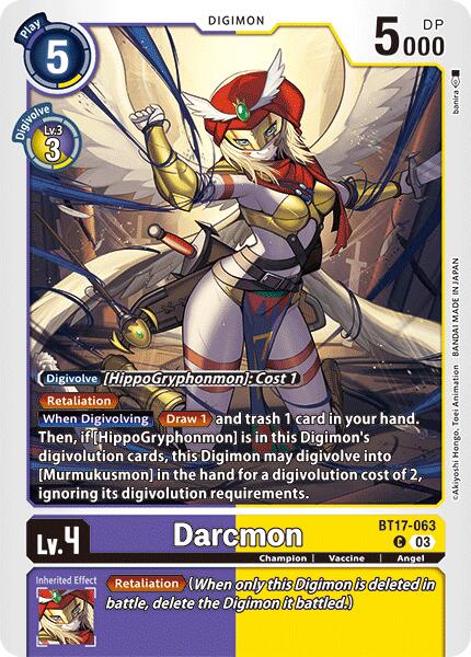 Darcmon [BT17-063] [Secret Crisis] | Devastation Store