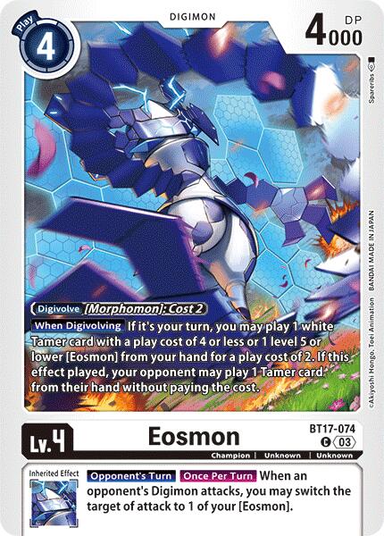 Eosmon [BT17-074] - BT17-074 [Secret Crisis] | Devastation Store