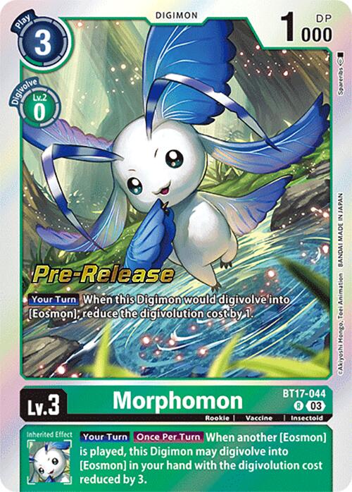 Morphomon [BT17-044] [Secret Crisis Pre-Release Cards] | Devastation Store