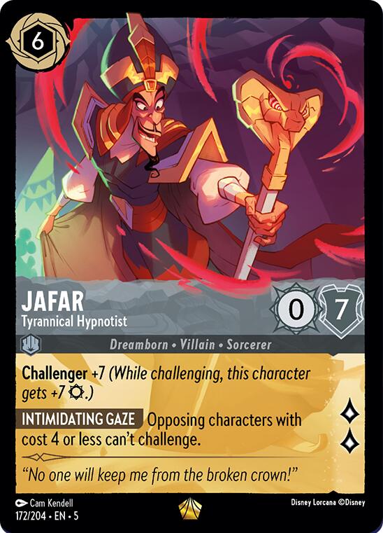 Jafar - Tyrannical Hypnotist (172/204) [Shimmering Skies] | Devastation Store