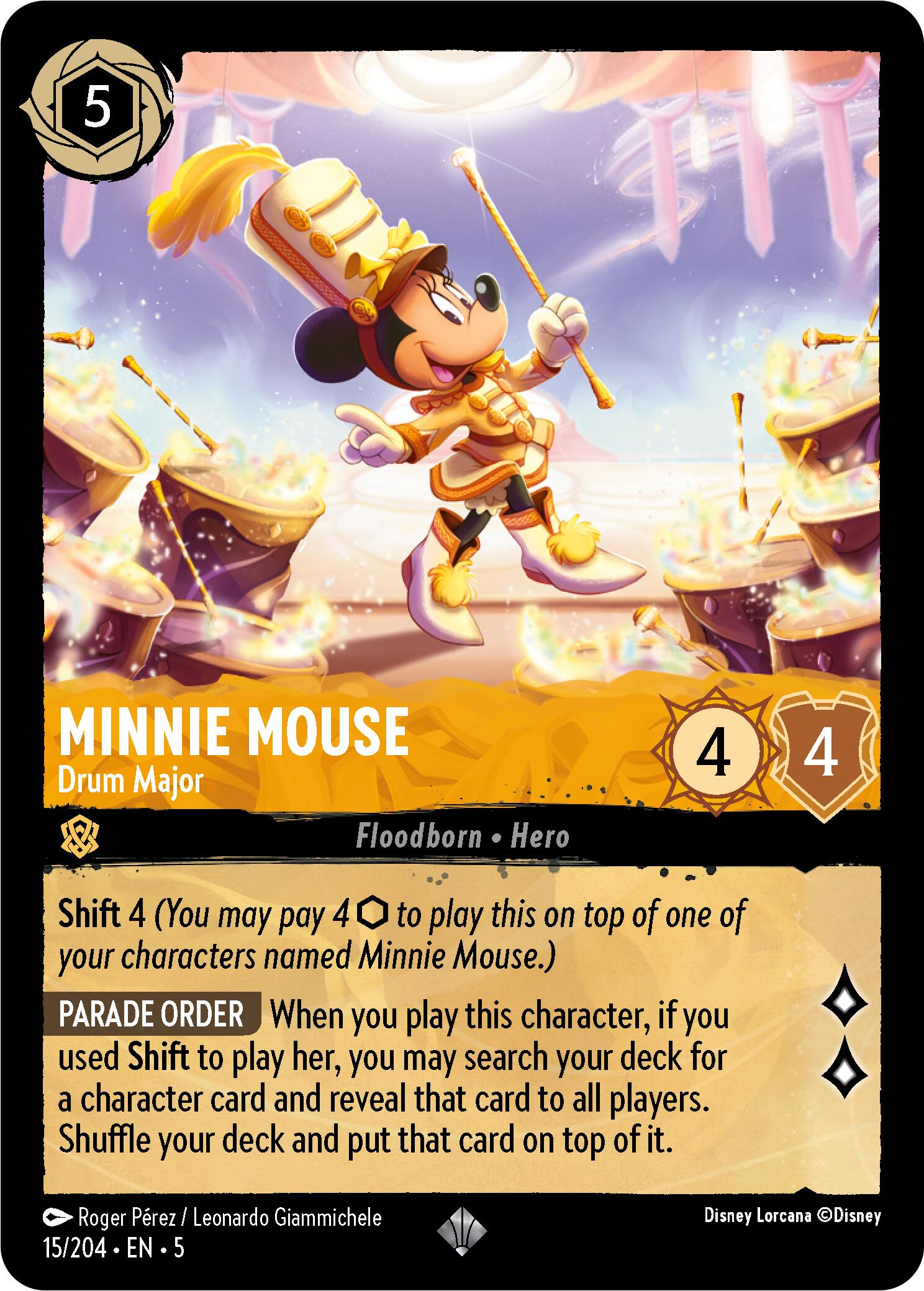 Minnie Mouse - Drum Major (15/204) [Shimmering Skies] | Devastation Store