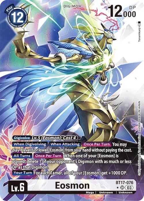 Eosmon [BT17-076] - BT17-076 (Alternate Art) [Secret Crisis] | Devastation Store