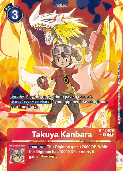 Takuya Kanbara [BT17-079] (Alternate Art) [Secret Crisis] | Devastation Store