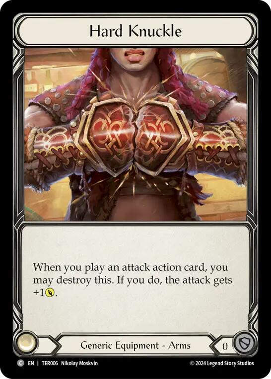 Hard Knuckle [TER006] (1st Strike) | Devastation Store