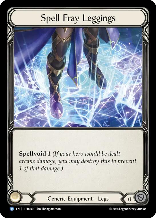 Spell Fray Leggings [TER030] (1st Strike) | Devastation Store