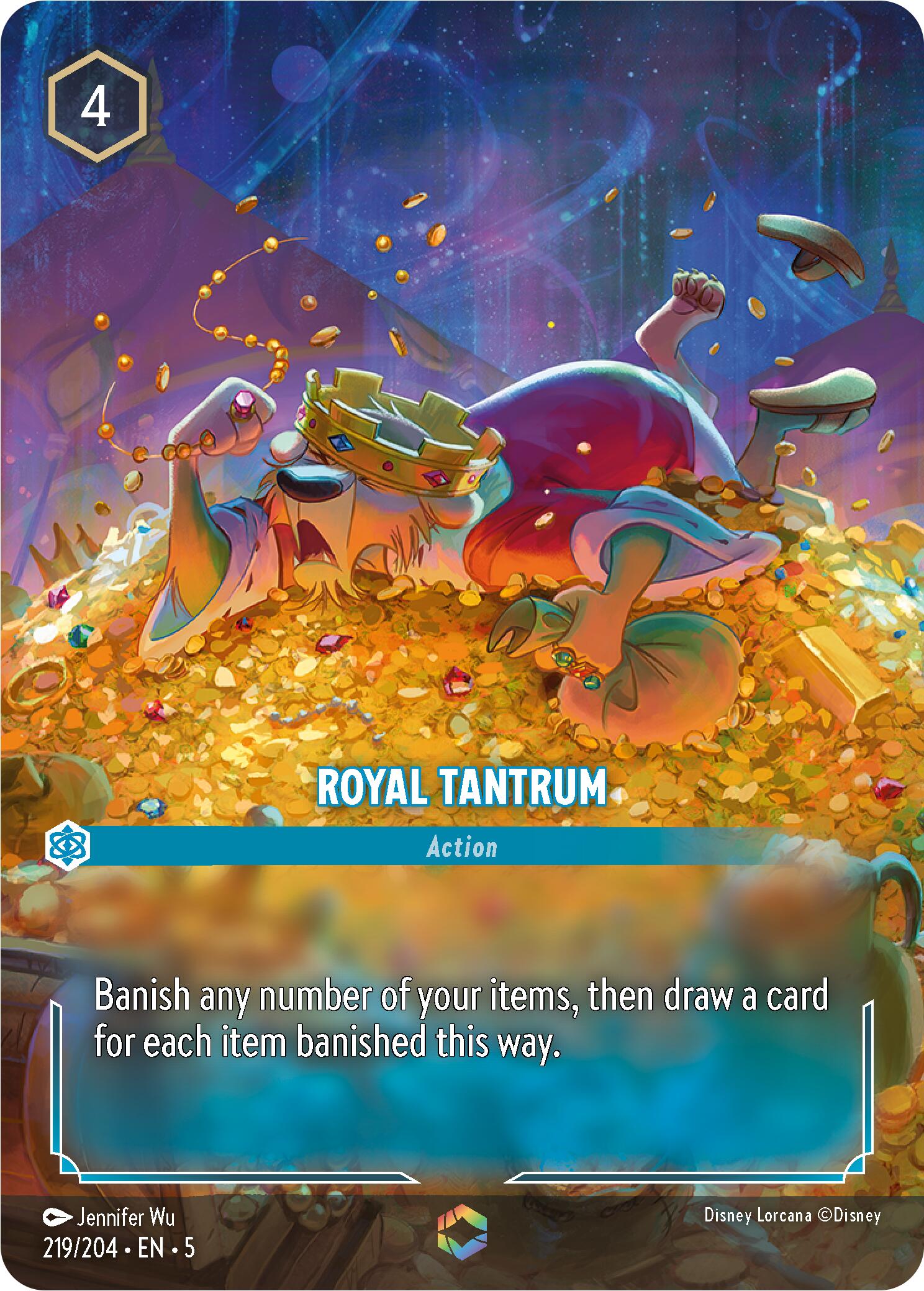 Royal Tantrum (Enchanted) (219/204) [Shimmering Skies] | Devastation Store