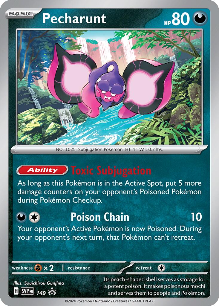 Pecharunt (149) [Scarlet & Violet: Black Star Promos] | Devastation Store