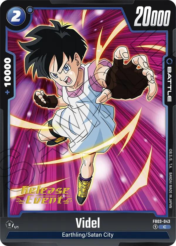 Videl (FB03-043) [Raging Roar Release Event Cards] | Devastation Store
