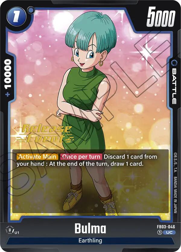 Bulma (FB03-046) [Raging Roar Release Event Cards] | Devastation Store