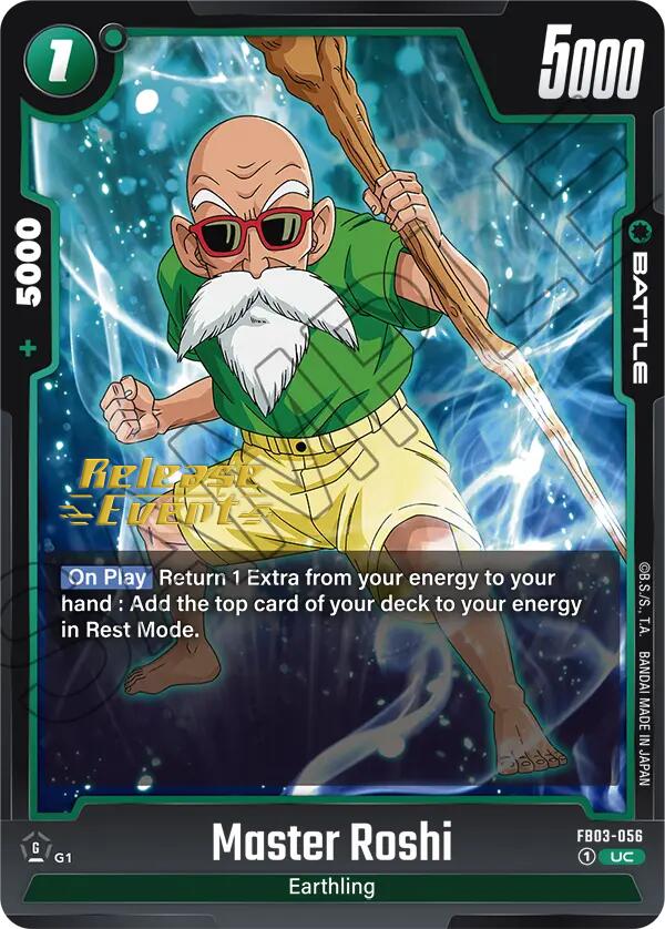 Master Roshi [Raging Roar Release Event Cards] | Devastation Store