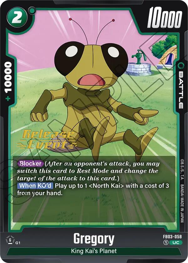 Gregory [Raging Roar Release Event Cards] | Devastation Store