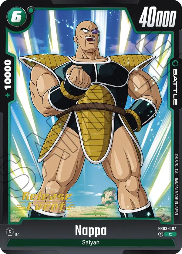 Nappa [Raging Roar Release Event Cards] | Devastation Store