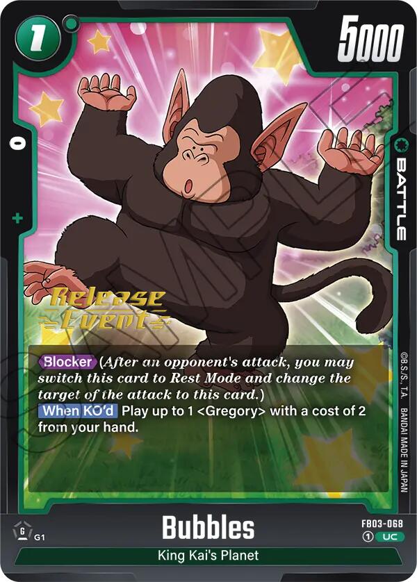 Bubbles [Raging Roar Release Event Cards] | Devastation Store